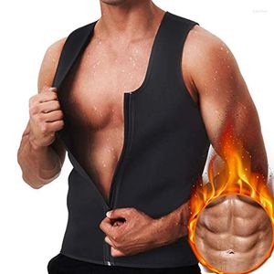 Heren lichaamsvormen Shaper taille trainer Sauna Vest Compressie Zweet shirt korset top buik buik afslanke shapewear vetbrand fitness pakken