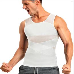 Intimo modellante per il corpo da uomo Gilet Europa Allenatore per la vita del sudore Indumenti intimi dimagranti per le donne Torso lungo con lattice all'interno