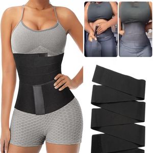 Body Shapers pour hommes Taille Formateur Femmes Minceur Gaine Snatch Me Up Bandage Wrap Shaper Tummy Shapewear Ceinture Corset T328I