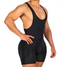 Men's Body Shapers Yagimi Men Buikbestrijding Shapewear Volledige afslank Shaper Gordels Compressie Gevotte Push Up Underwear Boxer Briefs