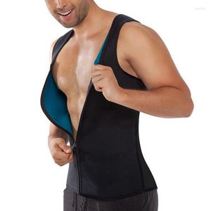 Heren lichaamsvormen rits taille trainer mannen ultra zweet neopreen korset slanke vestgordel cincher shaper corsets omkeerbaar