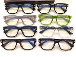 Heren merk bril frames mode optische bril bril frame voor mannen vrouwen titanium frame myopia eyewear met originele doos