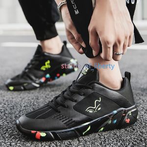 Chaussures de course respirantes en maille tricotée pour hommes, baskets de sport de plein air ultra légères, pour Jogging et marche, 2021 v7