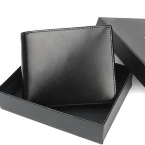 Portefeuille d'affaires pour hommes portefeuille en cuir véritable sac de carte de crédit porte-carte de haute qualité cadeaux pour hommes