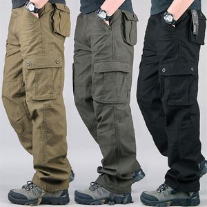 Mannen Cargo Broek Outdoors Tactische Militaire Multi Zakken Broek Mannen Winter Leger Waterdichte Thermische Camo Hunt Hike Broek U256M