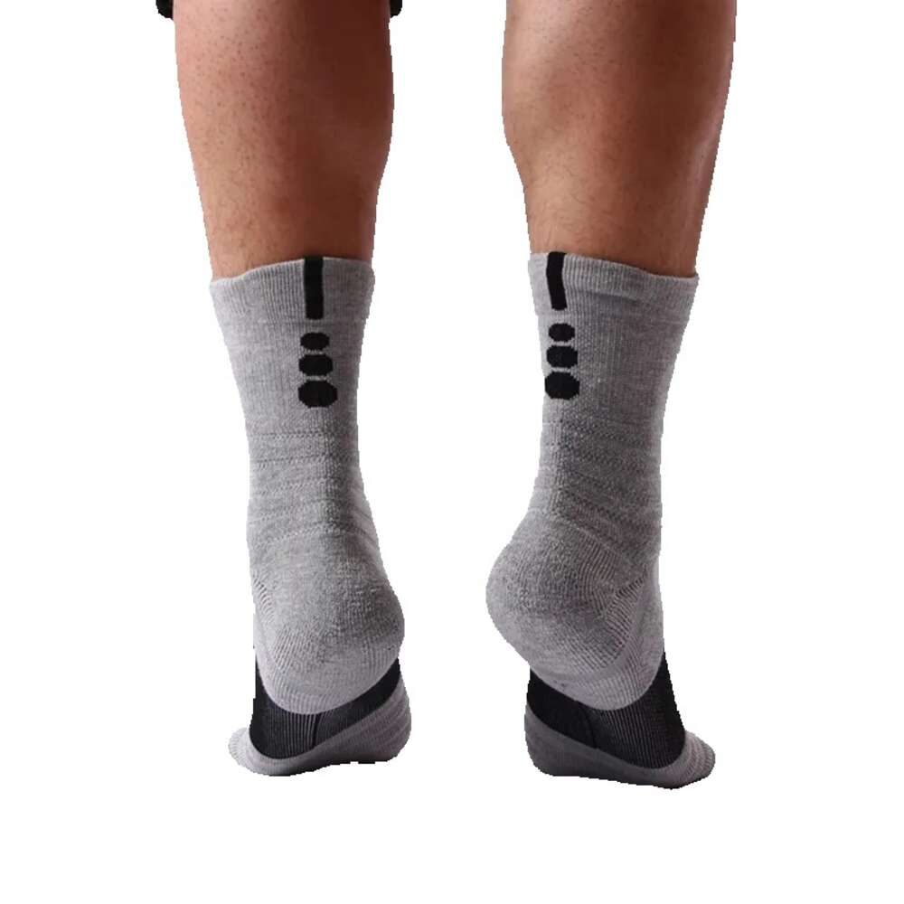 Mäns avslappnade basketstrumpor B Sport Professional utomhus Elite Ski Soccer Breattable Sock Fashion Men Cycling Compression Ankle Asketball Reathable