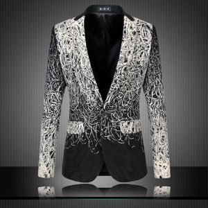 Heren Casual Collar Blazers Jeugd Knappe Trend Pak Business Merk Mode Top Jas Dance Wedding Clothes Plus Size 6XL