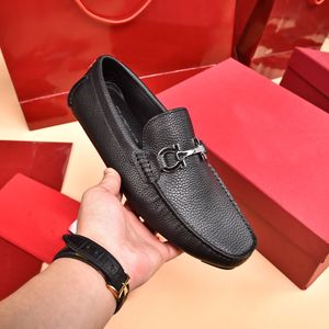 Hommes décontracté en cuir véritable mode appartements hommes fête de mariage affaires robe chaussures marque concepteur confortable formateurs mocassins taille 38-46