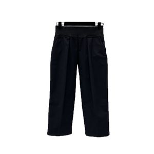 Pantalons décontractés pour hommes automne et hiver nouvelle taille contraste couleur épissage côté fermeture éclair mode taille haute minceur tous les pantalons décontractés minimalistes