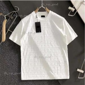 Hommes décontracté Polo 3D lettre Jacquard bouton t-shirt hommes femmes affaires t-shirt à manches courtes t-shirt sweat 425