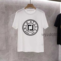 T-shirt créatif imprimé décontracté pour hommes t-shirt respirant solide coupe ajustée col rond à manches courtes t-shirt masculin noir blanc vert T-shirts pour hommes taille asiatique S-4xl 01 WLZO