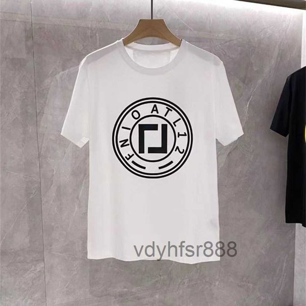 T-shirt créatif imprimé décontracté pour hommes t-shirt respirant solide coupe ajustée col rond à manches courtes t-shirt masculin noir blanc vert T-shirts pour hommes taille asiatique S-4xl 01 W5AE