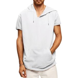 T-shirt à manches courtes pour hommes, décontracté, imprimé, créatif, couleur unie, respirant, col ajusté