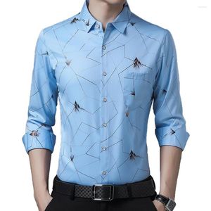 Chemises décontractées pour hommes 2022 Designer Big Pocket Mens for Men Vêtements Fashion coréenne Shirt Luxury Robe Vêtements de robe de luxe Jersey 7320