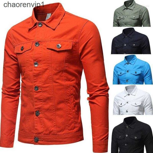 Camisas informales para hombre, camisa vaquera básica Original 2022, chaqueta, ropa de calle de otoño, venta al por mayor, ropa de moda urbana ajustada