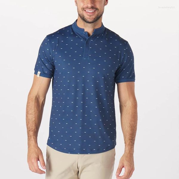 Camisas casuales para hombres 2023 Polo de verano Big Uncle Fashion