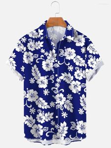 Chemises décontractées pour hommes 2024 Hawaii Harajuku animé Maccabi mode porte de luxe chemise imprimée 3D manches courtes grande taille