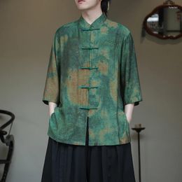 Chemises décontractées pour hommes 2024 Été Men de la mode chinoise