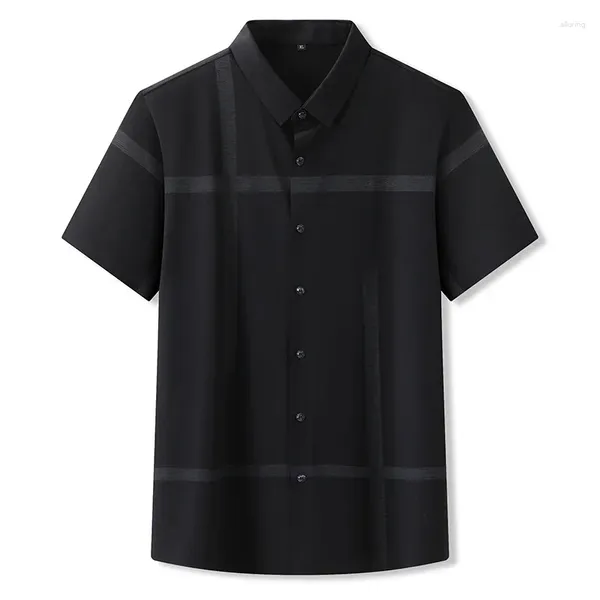 Chemises décontractées pour hommes 8xl Shirt surdimension