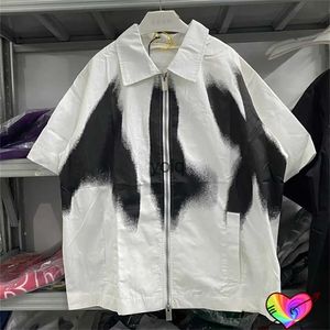 Camisas casuales para hombres Bla Phantom 1017 ALYX 9SM Camisa Hombres Mujeres 1 1 -Correas en relieve Camisa Alyx Camisa de manga corta blanca de gran tamaño Blusayolq