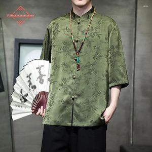 Chemises décontractées pour hommes Chinois Hommes de style chinoise