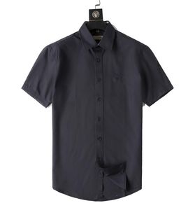 Heren Casual Shirts Designer Mode Lente en Afslanken Herfst Hoge Kwaliteit Zakelijke Klassieke Borduurwerk Fashions Lange Mouwen Shirt M-3XL # 03