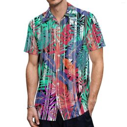 Chemises décontractées pour hommes Drop Chemise hawaïenne personnalisée Tribal polynésien Hommes Lâche Bouton DownPlus Taille Hommes