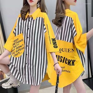 Casual shirts voor heren mode blouses of tops voor vrouw coole damesgebied shirt asymmetrische vintage trends Koreaans los