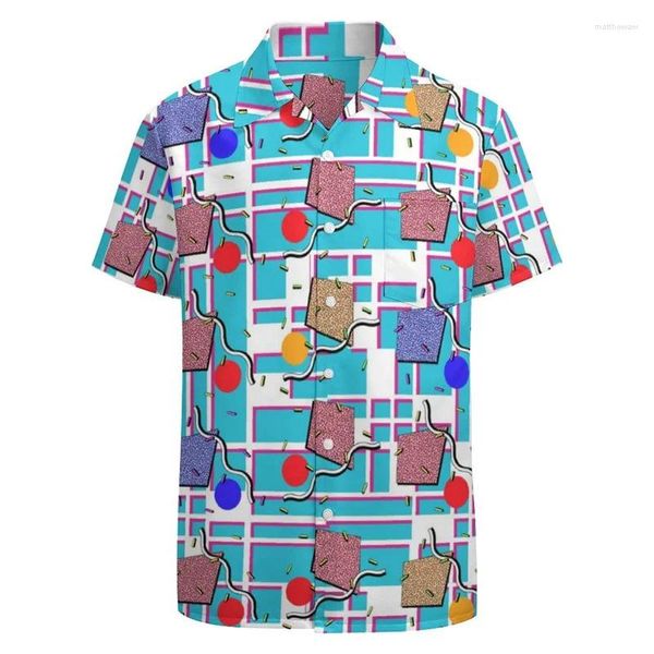 Camisas casuales para hombres divertidos tortuga gráfica floral para hombres ropa 3D estampado camisa hawaiana manga corta y2k tops kawaii ropa blusa