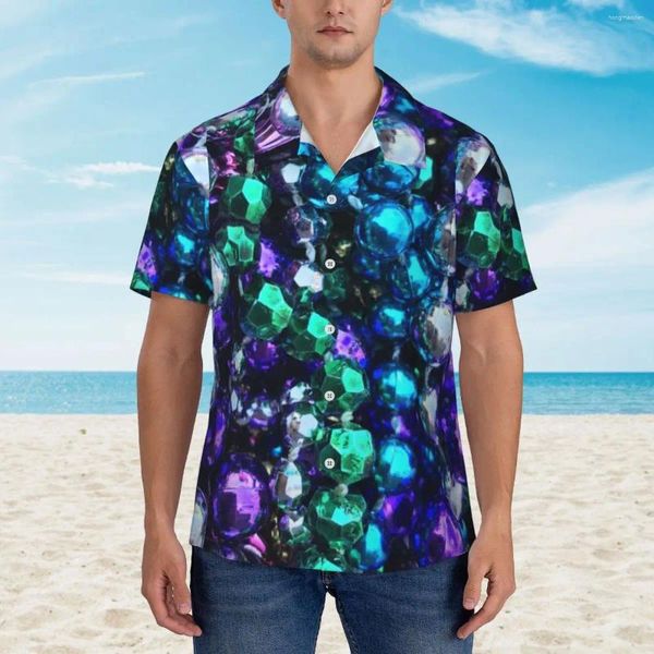 Chemises décontractées pour hommes Hawaii Shirt Vacin