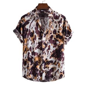 Casual overhemden voor heren Hawaiiaans oversized overhemd Katoen Heren Designer Luxe T-shirt Tiki T-shirt Heren Gratis levering Mode Kleding Blouses Sociaal J240319
