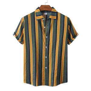 Casual shirts van heren Hawaiiaans shirt mannen shirts hoogwaardige herenontwerper luxe t-shirt t-shirts man fr verzending mode kleding blouses sociaal y240506q0g0