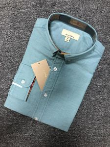 Camisas casuales para hombres Homme Camisa de manga larga de algodón de caballero británico de alta calidad Camisa Masculina Camisas de vestir para hombres Moda Hombre Chemises Camisas masculinas 230321