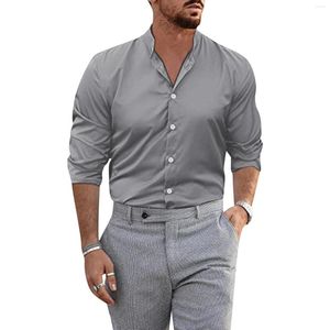 Chemises décontractées pour hommes Combinaison à capuche Hommes Hommes Big Tall Fashion Shirt Fitted Long Sleeve Active Tees Pack