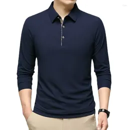Chemises décontractées pour hommes chemises d'affaires de couleur unie coréée pour hommes à manches longues à manches à manches à manches longues Logo personnalisé de haute qualité Camisa