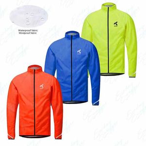 Casual shirts voor heren Korridor 5-kleuren MTB Bicycle Jersey Multifunctioneel jasje waterdicht en winddichte TPU Raincoat zonnebrandcrème Pak Q240510