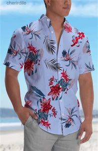Chemises décontractées pour hommes chemises à hommes hawaïens
