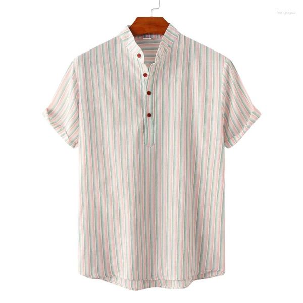 Chemises décontractées pour hommes Vêtements de luxe véritables chemises hawaïennes de haute qualité T-shirts sociaux Polo en coton