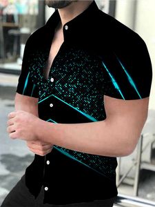 Chemises décontractées pour hommes Chemise de luxe hibou impression 3D chemises hommes femmes mode chemisier surdimensionné chemise à revers pour hommes plage Camisas vêtements pour hommes affaires 231122
