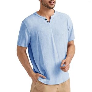 Casual shirts voor heren mannelijk katoenen shirt los