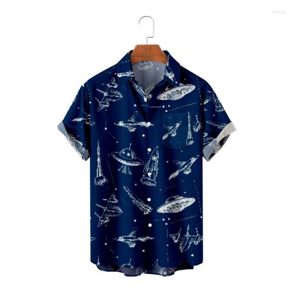 Chemises décontractées pour hommes T-shirt hawaïen à la mode pour hommes Y2K Hombre Shirt Picasso Art 3D Print Cosy Short Sleeve Beach Oversized Clothes 6