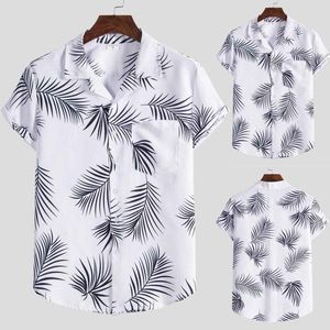 Hommes chemises décontractées hommes T-Shirt dépouillé chemise qualifiée planche pliante impression à manches courtes titulaire vêtements d'été pour