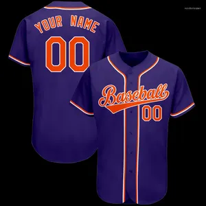 Heren Casual Shirts Gepersonaliseerde Mode Baseball Jersey Shirt 3D Gedrukt Voor Mannen En Vrouwen Team Sport Unisex Tops