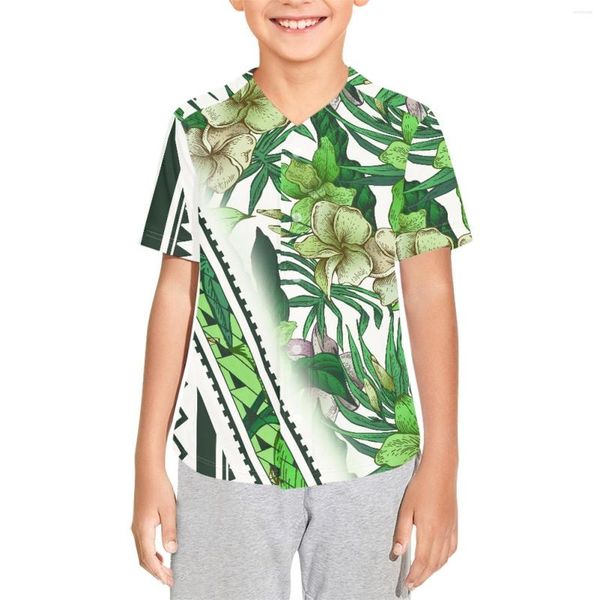 Chemises décontractées pour hommes Polynesian Tribal Hawaiian Totem Tattoo Hawaii Prints Custom Baseball Jersey Stitched Add Name Number Holiday