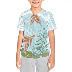 Casual shirts voor heren Polynesische tribale Tongaanse totem Tattoo Tonga Prints Kids Baseball Jersey T Hipster Plain Hip Hop Uniforms Luxe Luxe