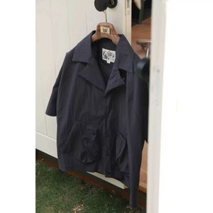 3fx5 Chemises décontractées pour hommes Shirts de deuxième commande de deuxième commande Collier Cubain Fit Cubain avec poches zippées 24416
