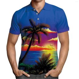 Chemises décontractées pour hommes à manches courtes Active Top Button Slim Fit Basic Men T Graphic Tees Shirt pour la mode