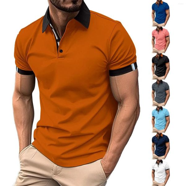 Chemises décontractées pour hommes Chemise boutonnée à col imprimé d'été pour les sports et les loisirs Petits hommes Pizza Planet