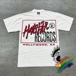 Männer Casual Shirts Weiß Hellstar RECORDS T Hemd Männer Frauen Hohe Qualität Top T t-shirt 231208