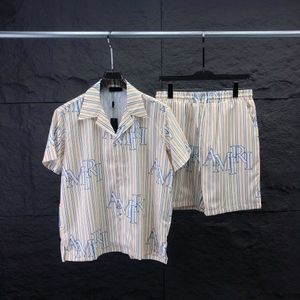 Chemise de sport décontractée pour hommes, manches courtes, imprimé géométrique, Shorts de plage, à la mode, M-3XL #031